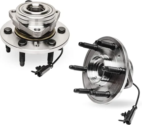 Vista 4 de Detroit Axle - Kit de extremo delantero 4WD para Silverado Sierra 1500 GMC Yukon Chevy Avalanche Tahoe Cadillac Escalade ESV, brazos de control