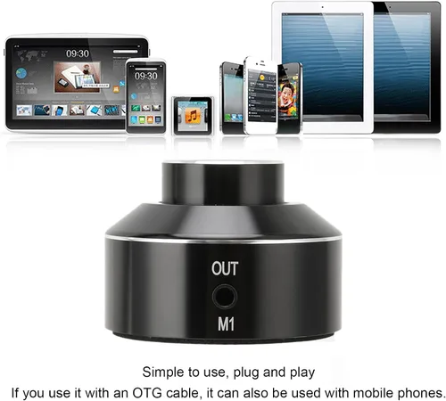 Vista 3 de Mini mando de control de volumen activo controlador de volumen, perilla de control de volumen de 0.138 in, ajuste de audio de altavoz, para ver