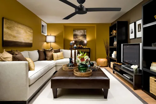 Vista 6 de MINKA-AIRE F524-CL Roto 52 Inch Ceiling Fan 3 Blades with Additional 3.5" Downrod in Coal Finish