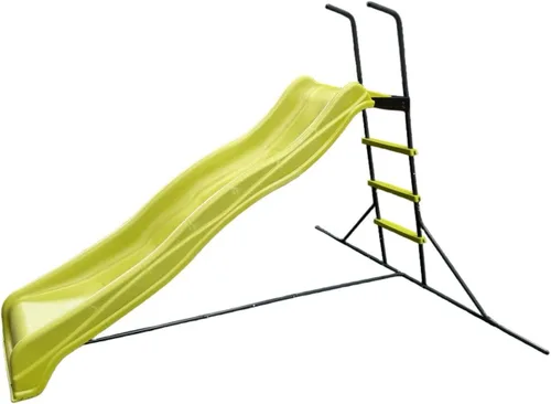 Kids Slide, Freestanding Indoor Outdoor Plastic Slide for Toddlers, Sturdy Playground Equipment Set, Easy Assembly, Birthday Gift for Boys Girls