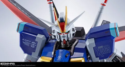 Vista 11 de TAMASHII NATIONS - Traje móvil Gundam SEED Destiny - Force Impulse Gundam, Bandai Spirits Metal Robot Spirits Coleccionable