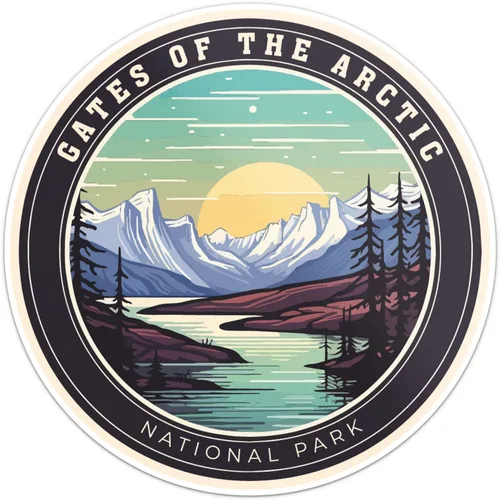 Vista 36 de Acadia National Park - Calcomanía de vinilo impermeable para parachoques de automóvil, laptop, botella de agua, pared y ventana, tamaño - 3 pulgadas