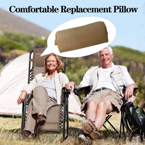 Vista 38 de Ostlttyn Zero Gravity - Almohada de repuesto para silla, color negro, 14.3 x 6.7 x 2.3 pulgadas, relleno de espuma, estilo moderno, soporte