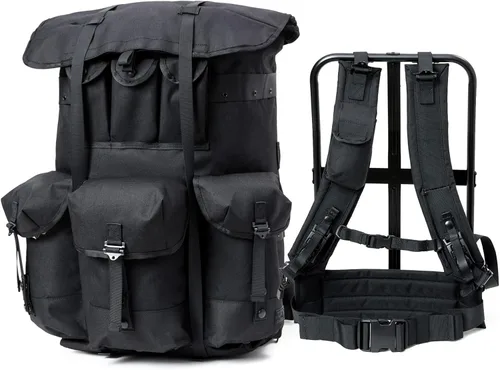 Vista 18 de MT Mochila Militar Alice Pack Mediana del Ejército de Supervivencia Combate ALICE Rucksack Backpack
