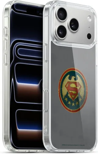 Vista 239 de Head Case Designs Funda de gel con logotipo negro y rojo de Superman DC Comics con licencia oficial [protección de grado militar] compatible