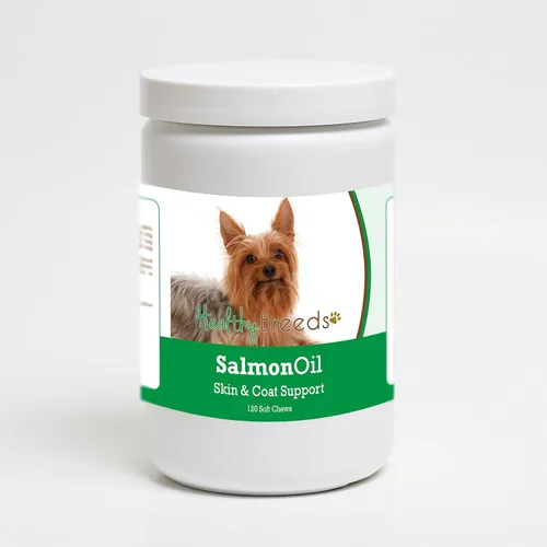 Vista 357 de Healthy Breeds Affenpinscher - Masticables suaves de aceite de salmón, 90