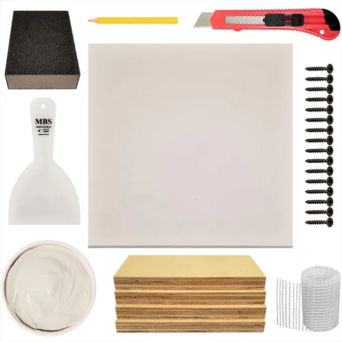 Kit de reparación de paneles de yeso de 12 pulgadas