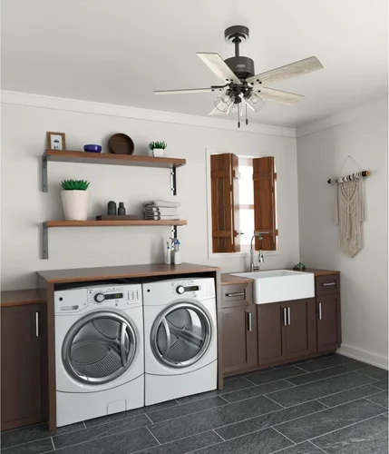 Vista 6 de Hunter Fan Company 51698 Sencillo - Ventilador de techo, 44, bronce noble