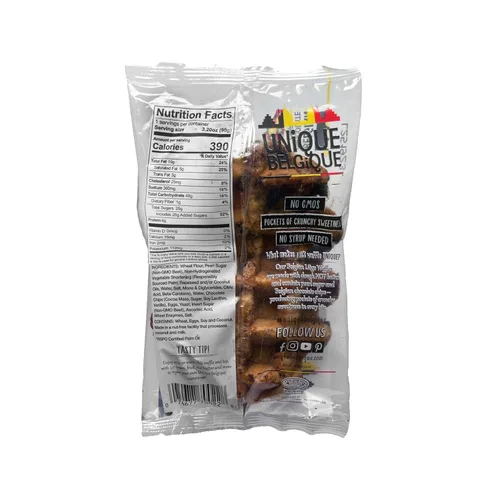 Vista 2 de Auténticos waffles belgas importados de azúcar de perlas (con chispas de chocolate, [4] waffles de 3.17 oz) (3.17 oz, 4, unidades)