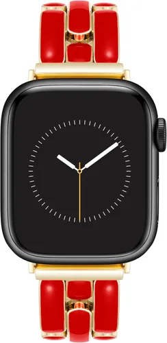 Vista 5 de Pulsera de moda Anne Klein para Apple Watch, segura, ajustable, correa de repuesto para Apple Watch, se adapta a la mayoría de muñecas