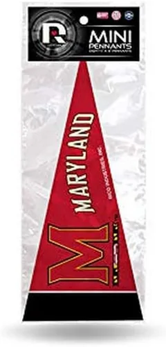 Vista 5 de Rico Industries NCAA - Juego de mini banderines de fieltro de 4 x 9 pulgadas (incluye 8 piezas)