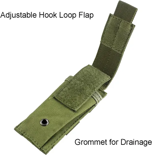 Vista 3 de Depring Solo pistola Mag bolsa Molle Tactical EDC EMT herramienta organizador titular
