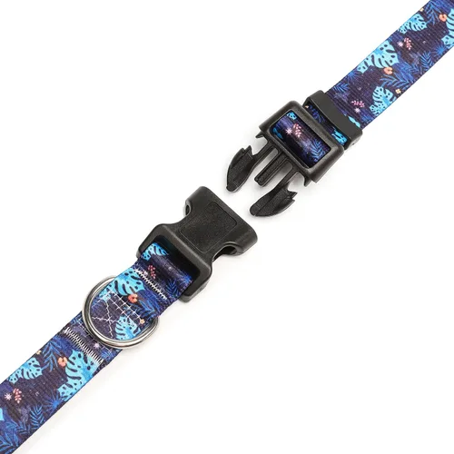 Vista 78 de Mercano - Collar ajustable para perro, patrones de diseño especial, collar de nailon suave cómodo y duradero para perros pequeños, medianos