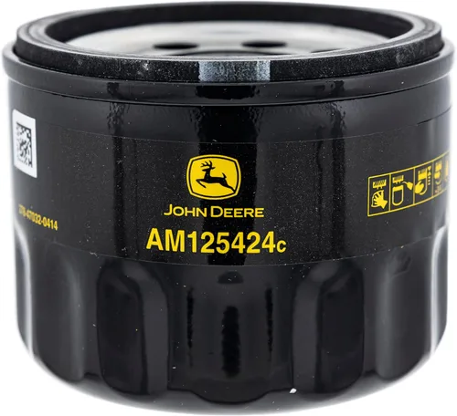 Vista 2 de John Deere Filtro de aceite de equipo original #AM125424 (cantidad 4)