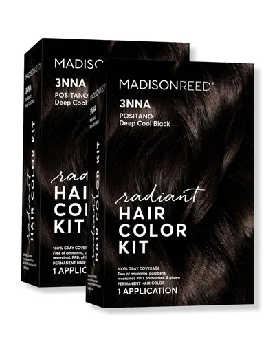Vista 37 de Madison Reed - Kit de tinte radiante para el cabello, tinte permanente para el cabello, 100 % cobertura de canas, sin amoníaco, rojo Trieste 5NRM