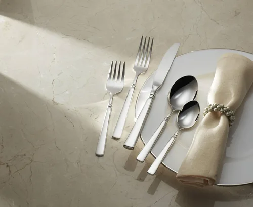 Vista 6 de Oneida Easton Cubiertos, 5 piezas, color plateado