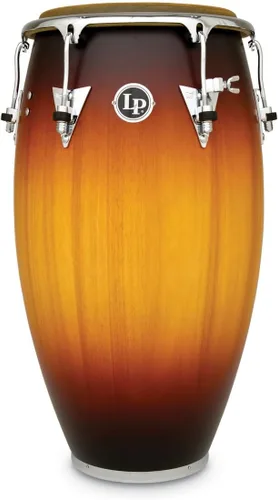 Vista 3 de Latin Percussion LP Classic Model Wood 12-1/2" Tumbadora - Matte Sunburst/Chrome Mate Sunburst