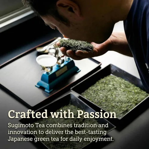 Vista 5 de SUGIMOTO TEA Matcha Ceremonial Grado Japonés Matcha Polvo "KOCHI" 1.05 oz (30 g)