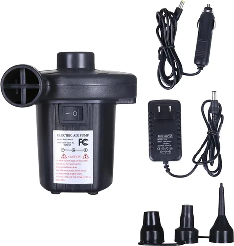 Vista 5 de Bomba de aire eléctrica Bomba de colchón de aire Inflador Inflador Inflables Camas de aire