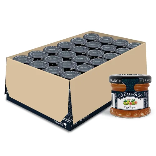 Vista 13 de St. Dalfour Untable de fruta de frambuesa negra, 10 onzas, 100% de frutas, sin ingredientes artificiales, sin OMG, sin azúcar de caña, todo natural