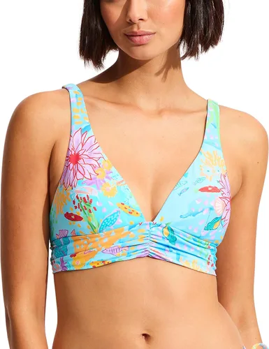 Vista 11 de Seafolly Top de bikini Active Banded Tri Bra oliva (active olive leaf)