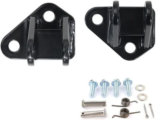 Vista 7 de Xitomer Soportes de bajada de estribera de 2 pulgadas de 1.969 in aptos para DR650 1996-2025 DR650 Kit de bajada de pie y control (negro brillante)