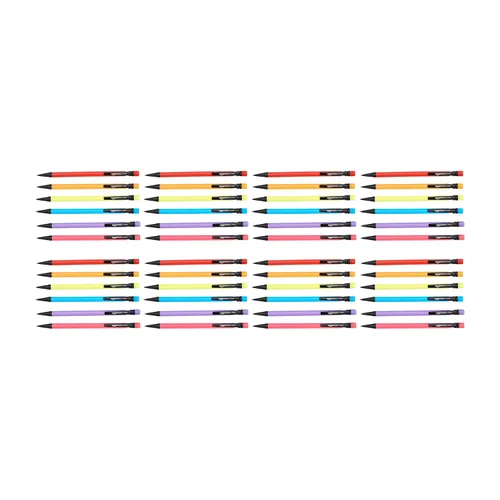 Vista 7 de Yaxa Basics Lápices mecánicos, punta media (0.028 in), paquete de 24, multicolor