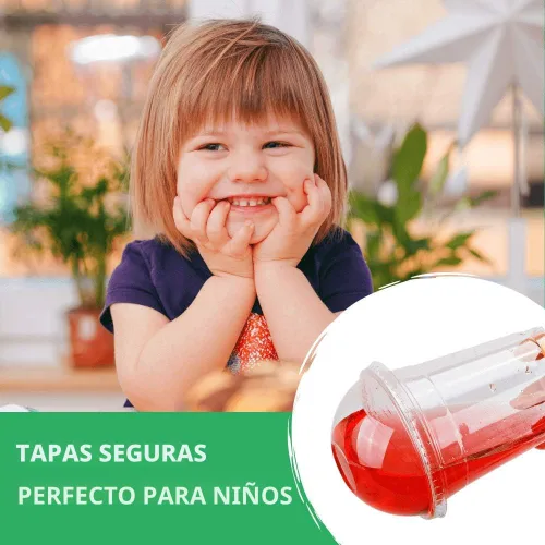 Vista 6 de Vasos de plástico transparente de 12 onzas con tapas de cúpula sin agujero, (30 juegos), taza de postre desechable para PET, taza de parfait