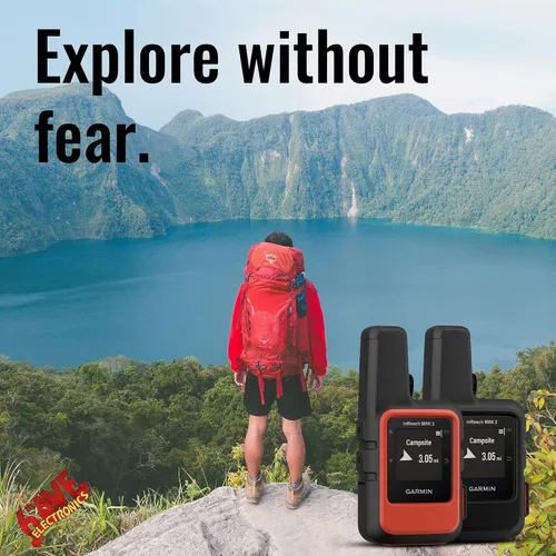 Vista 4 de Garmin inReach Mini 2 - Comunicador satelital, diseño ligero y compacto, resistente, portátil GPS portátil para senderismo, dispositivo