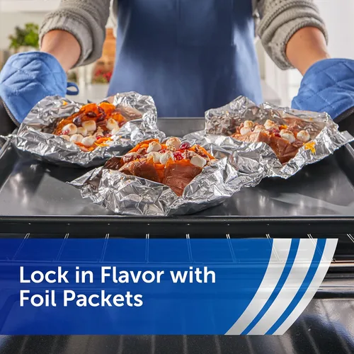 Vista 5 de Papel Aluminio Reynolds Wrap 200 Pies Cuadrados