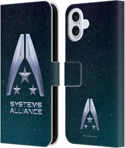 Vista 121 de Head Case Designs Officially Licensed EA Bioware Mass Effect Cerberus Logo Graphics Leather Wallet Case Compatible with Apple iPhone 7 Plus/iPhone 8