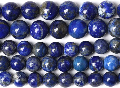 Vista 15 de 10MM 36 Cuentas de Piedras Preciosas de Larimar Azul Natural para Hacer Joyería, Pulseras DIY