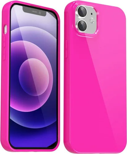 Vista 798 de Svanove para iPhone 7 Plus/ 8 Plus, funda de silicona, de goma suave brillante y gel de jey lindo, funda protectora de plástico simple y lisa
