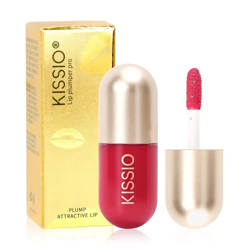Vista 19 de KISSIO Rellenador de Labios, Lápiz Labial Brillante para Rellenar Labios, Embellecedor de Labios, Suero de Labios con Extractos de Plantas, Lápiz