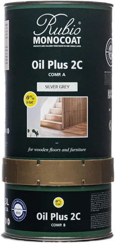 Vista 17 de Rubio Monocoat Tinte y Acabado para Madera 650 pies² - Blanco 5% Oil Plus 2C Secado Rápido, Aceite para Madera de Linaza Ecológico para Uso
