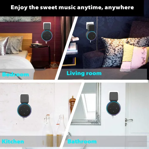 Vista 7 de Echo Dot 3er - Soporte de pared