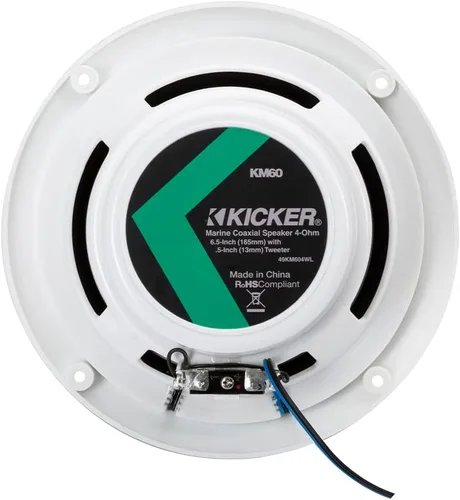 Vista 8 de KICKER KM604WL (49KM604WL) Altavoces LED marinos de 2 vías de 6-½