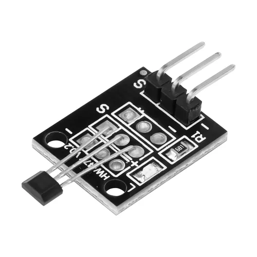 Vista 5 de 10 unids DC 3.3V-5V KY-003 Módulo de sensor de efecto Hall 3144E A3144 Sensor magnético de efecto Hall (sensores de presión)