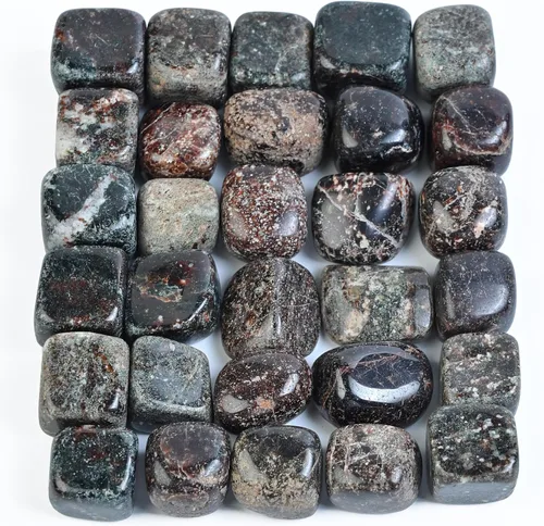 Vista 17 de Crocon Piedra lunar arcoíris de 1 libra, piedras y cristales a granel de más de 2000 quilates, kit de cristal natural para curación de Reiki pulido