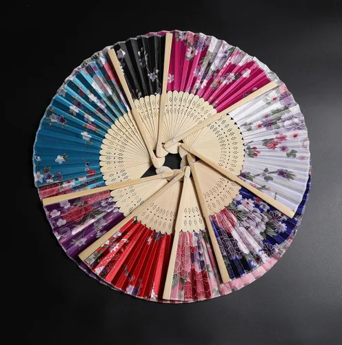 Comprar Babeyond - Abanico floral de mano plegable vintage, abanico en ...