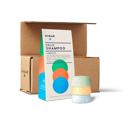 Vista 5 de HIBAR - Barra de Champú para Cabello Rizado - Para Cabello Rizado - Define, Limpia y Nutre - Con Manteca de Babassu y Pracaxi y Complejo para Rizos