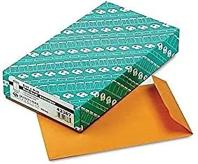 Vista 2 de Quality Park Redi-Seal - Sobre de catálogo, #1 34, solapa de hoja de queso, cierre adhesivo Redi-Seal, 6.5 x 9.5, Kraft marrón, 100caja