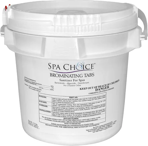 Vista 7 de SpaChoice Pestañas de bromación prémium de 1.5 libras para spas, tabletas de bromo para bañera de hidromasaje, fabricado en Estados Unidos