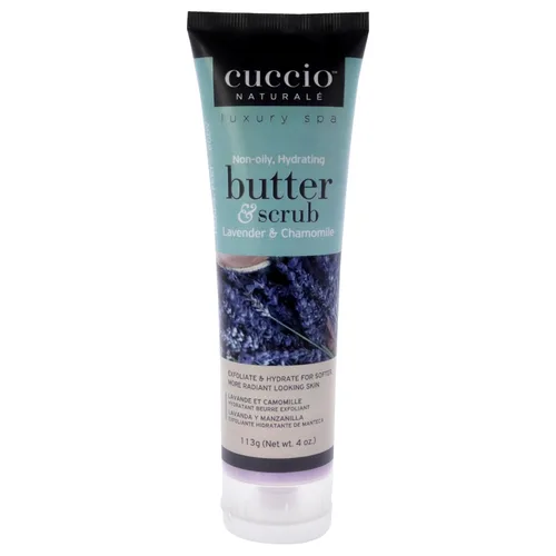 Cuccio Naturale Exfoliante de mantequilla - Exfolia e hidrata - Para una piel más suave y radiante - Infunde humedad en la piel seca - Hidratación