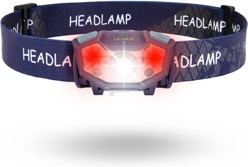 Luces de cabeza para la frente lámpara de cabeza impermeable recargable para adultos idea de niños para sombrero duro trabajo ciclismo caza pesca