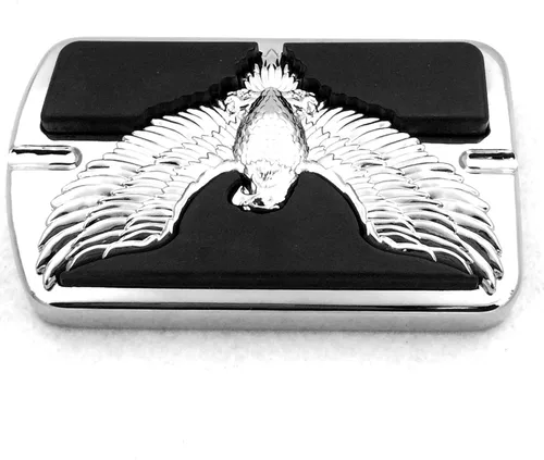 Vista 5 de HONGK - Compatible con pedal de freno Touring Softail Almohadilla grande H-D Eagle Hawk Emblem [B01BW4N5CM]