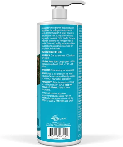 Vista 2 de Aquascape 96015 Tratamiento de agua para estanques y características de agua, 32 onzas