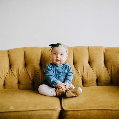 Vista 7 de Parker - Diademas y lazos para bebé, paquete surtido de 10 accesorios para el cabello para niñas - "The Anne Set