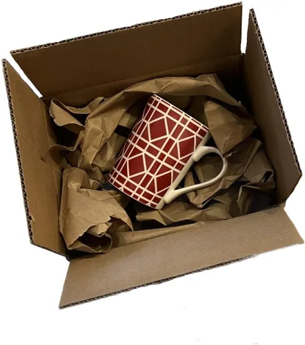 Vista 3 de 50 6x6x6 cajas de papel de cartón que envían la caja de envío del embalaje acanalada