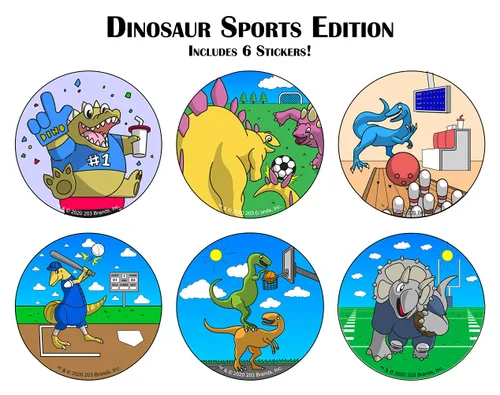 Vista 2 de Kidswitch Extensor de interruptor de luz para niños (paquete de 3, tema de dinosaurio) - Extensión de interruptor de palanca que brilla